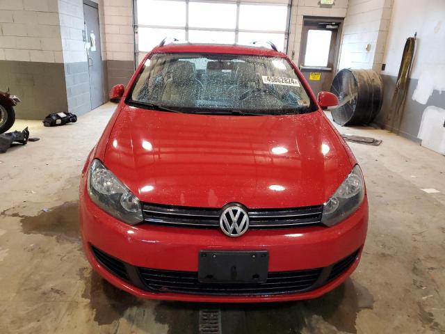 3VWPL7AJ4CM692056 - 2012 VOLKSWAGEN JETTA TDI RED photo 5