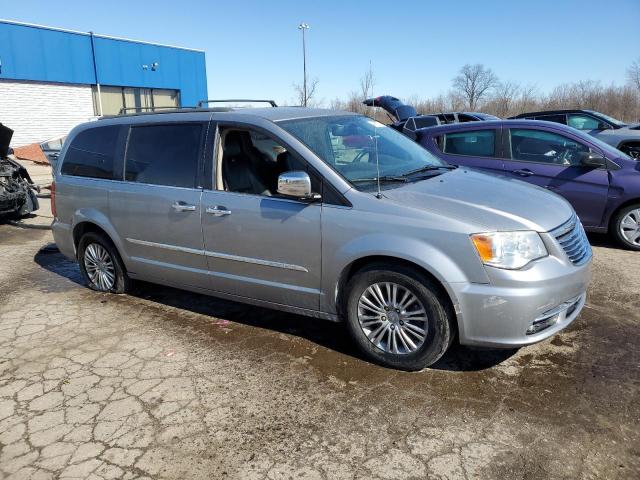 2C4RC1CG1ER133585 - 2014 CHRYSLER TOWN & COU TOURING L SILVER photo 4