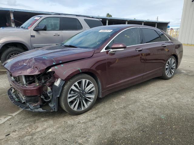 3LN6L5MU3HR644529 - 2017 LINCOLN MKZ HYBRID RESERVE BURGUNDY photo 1