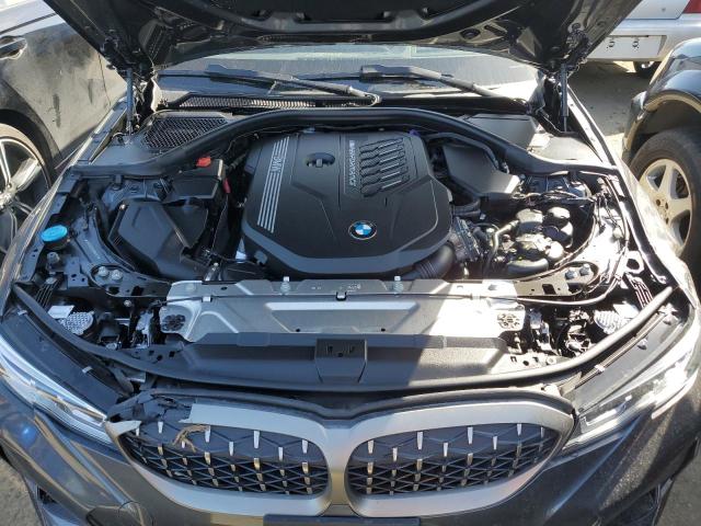 3MW5U9J06M8B59112 - 2021 BMW M340XI GRAY photo 11