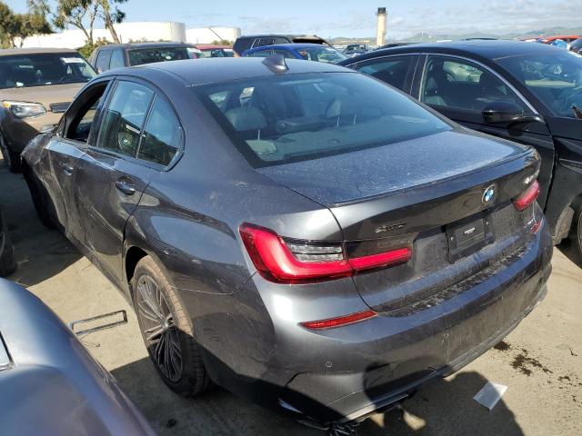 3MW5U9J06M8B59112 - 2021 BMW M340XI GRAY photo 2