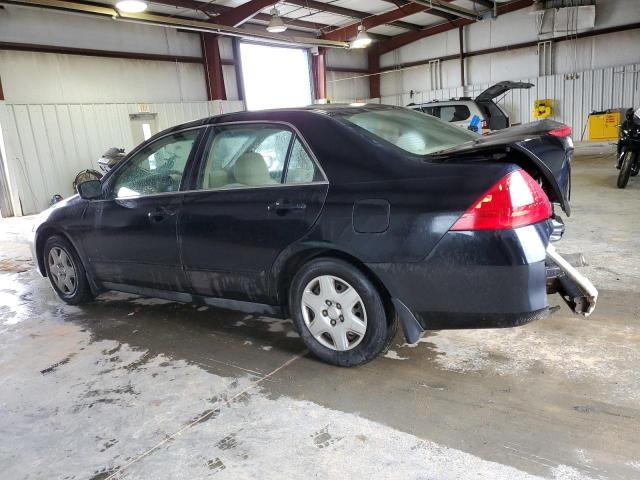 1HGCM56427A135107 - 2007 HONDA ACCORD LX BLACK photo 2