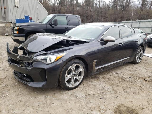 KNAE15LA2L6083045 - 2020 KIA STINGER BLACK photo 1