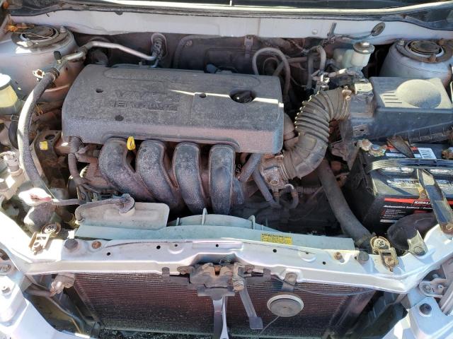 2T1KR32E46C587178 - 2006 TOYOTA COROLLA MA XR SILVER photo 11