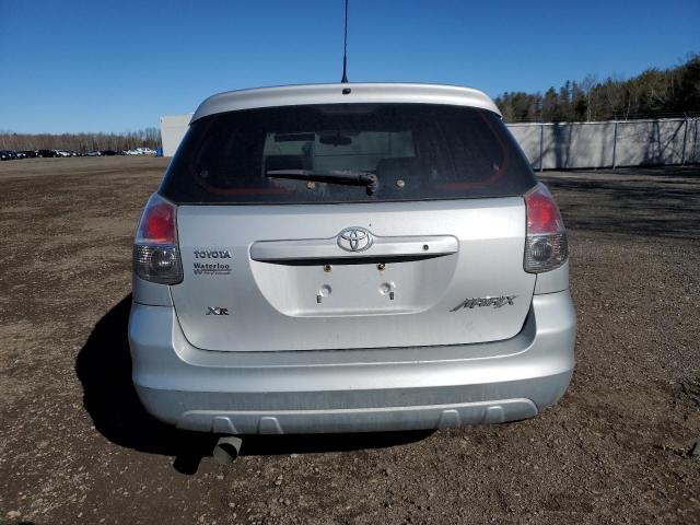 2T1KR32E46C587178 - 2006 TOYOTA COROLLA MA XR SILVER photo 6