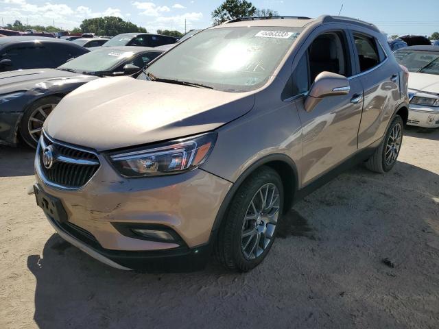 KL4CJ1SB8KB721019 - 2019 BUICK ENCORE SPORT TOURING BEIGE photo 1