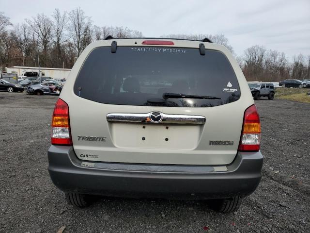 4F2YZ94194KM07258 - 2004 MAZDA TRIBUTE LX TAN photo 6