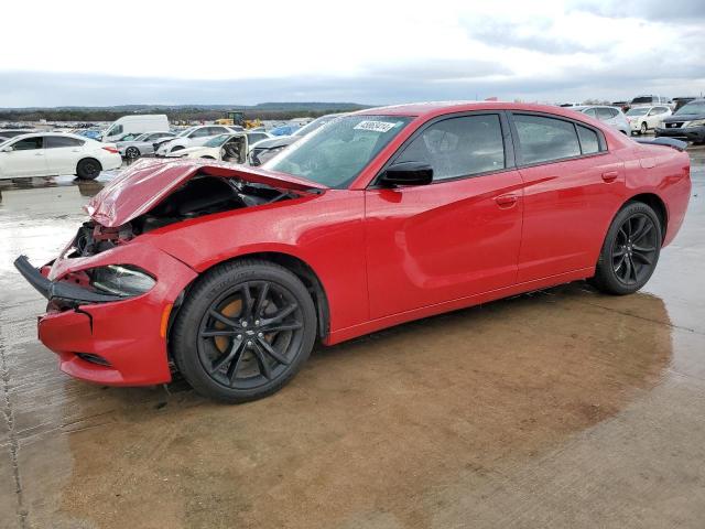 2C3CDXHG4HH643703 - 2017 DODGE CHARGER SXT RED photo 1