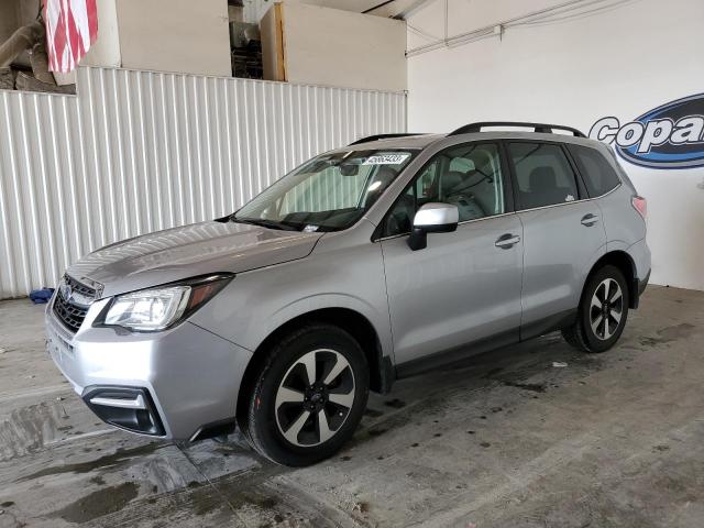 JF2SJARC7JH459572 - 2018 SUBARU FORESTER 2.5I LIMITED SILVER photo 1