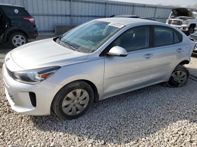 3KPA24AD1LE314114 - 2020 KIA RIO LX SILVER photo 1