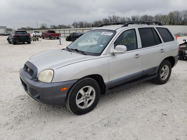 KM8SC73E04U828706 - 2004 HYUNDAI SANTA FE GLS GRAY photo 1