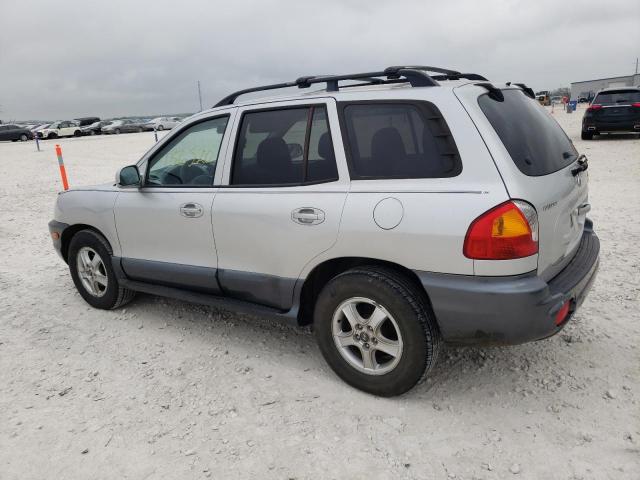 KM8SC73E04U828706 - 2004 HYUNDAI SANTA FE GLS GRAY photo 2