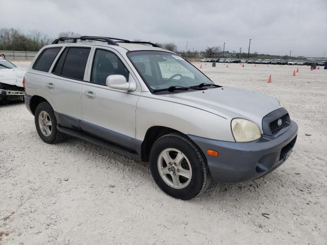 KM8SC73E04U828706 - 2004 HYUNDAI SANTA FE GLS GRAY photo 4