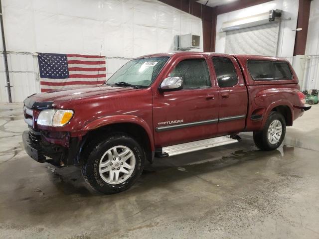 5TBBT44123S416913 - 2003 TOYOTA TUNDRA ACCESS CAB SR5 RED photo 1
