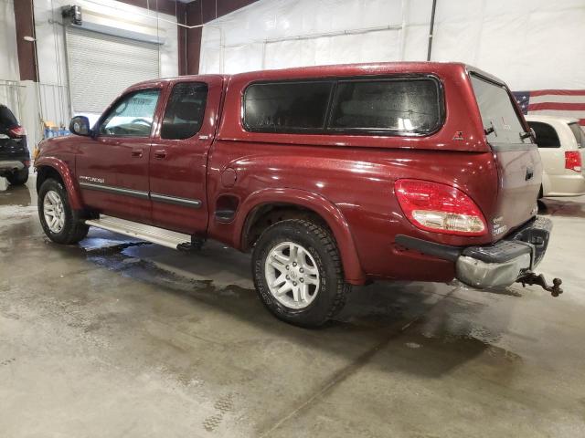5TBBT44123S416913 - 2003 TOYOTA TUNDRA ACCESS CAB SR5 RED photo 2