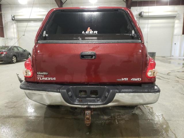 5TBBT44123S416913 - 2003 TOYOTA TUNDRA ACCESS CAB SR5 RED photo 6
