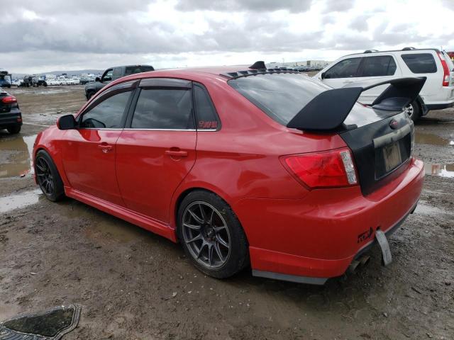 JF1GE76609G500562 - 2009 SUBARU IMPREZA WRX RED photo 2