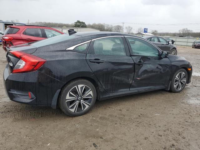 19XFC1F7XHE005379 - 2017 HONDA CIVIC EXL შავი ფოტო 3