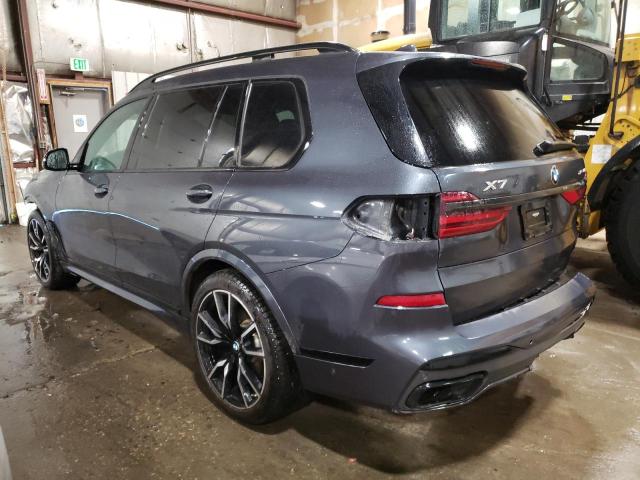 5UXCW2C07N9L00722 - 2022 BMW X7 XDRIVE40I CHARCOAL photo 2