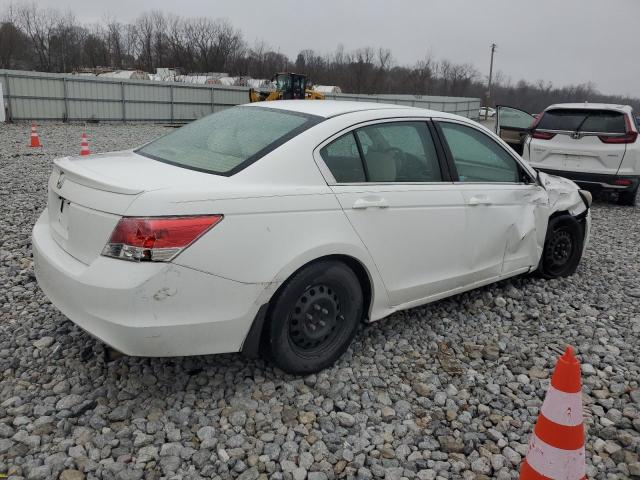 1HGCP2F3XAA033168 - 2010 HONDA ACCORD LX WHITE photo 3