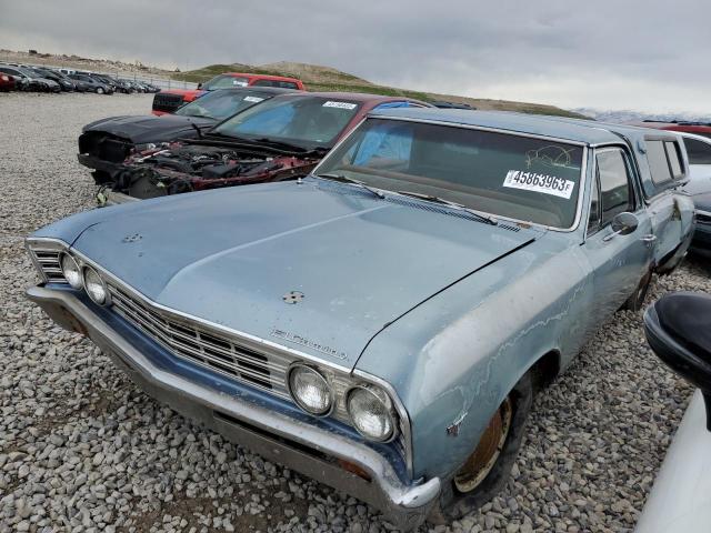 136807K129433 - 1967 CHEVROLET EL CAMINO BLUE photo 1