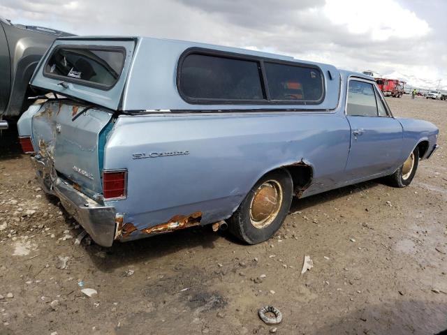 136807K129433 - 1967 CHEVROLET EL CAMINO BLUE photo 3