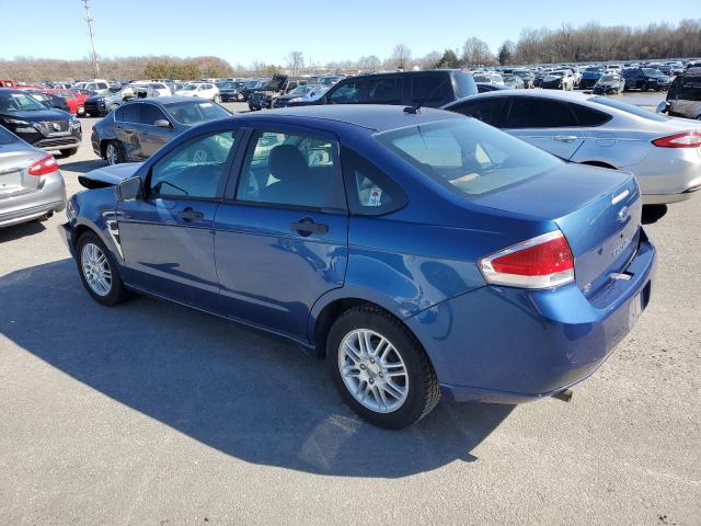 1FAHP35N98W259010 - 2008 FORD FOCUS SE BLUE photo 2