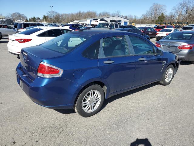 1FAHP35N98W259010 - 2008 FORD FOCUS SE BLUE photo 3