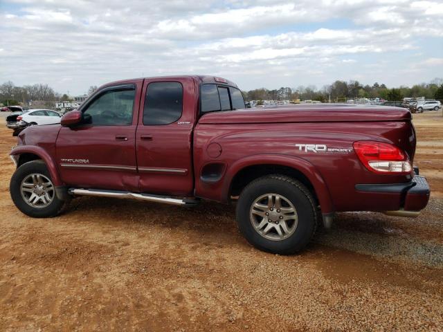 5TBRT381X3S417505 - 2003 TOYOTA TUNDRA ACCESS CAB LIMITED BURGUNDY photo 2