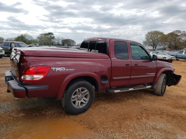 5TBRT381X3S417505 - 2003 TOYOTA TUNDRA ACCESS CAB LIMITED BURGUNDY photo 3