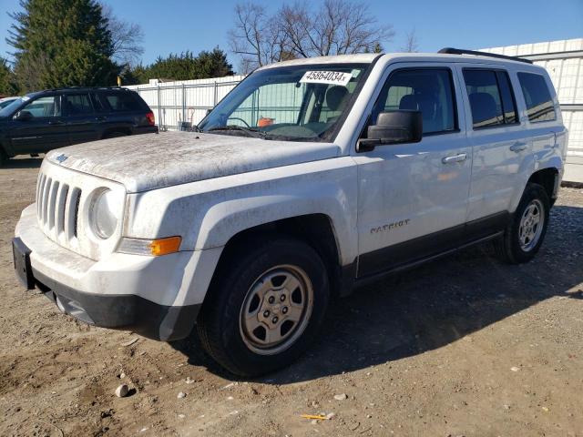 1C4NJPBA0GD669969 - 2016 JEEP PATRIOT SPORT WHITE photo 1