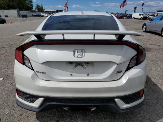 2HGFC3A50JH753409 - 2018 HONDA CIVIC SI WHITE photo 6