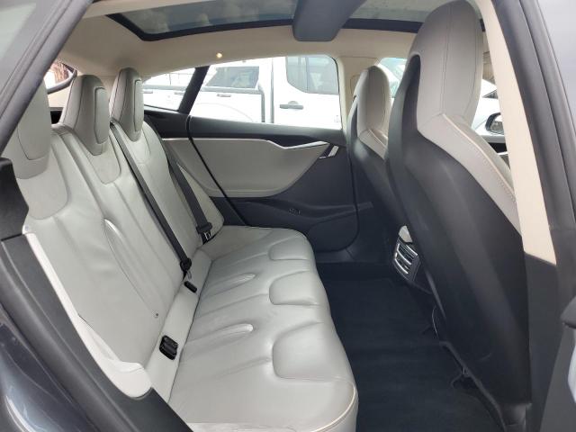 5YJSA1H13EFP63146 - 2014 TESLA MODEL S ნაცრისფერი ფოტო 10
