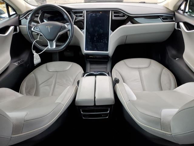 5YJSA1H13EFP63146 - 2014 TESLA MODEL S ნაცრისფერი ფოტო 8