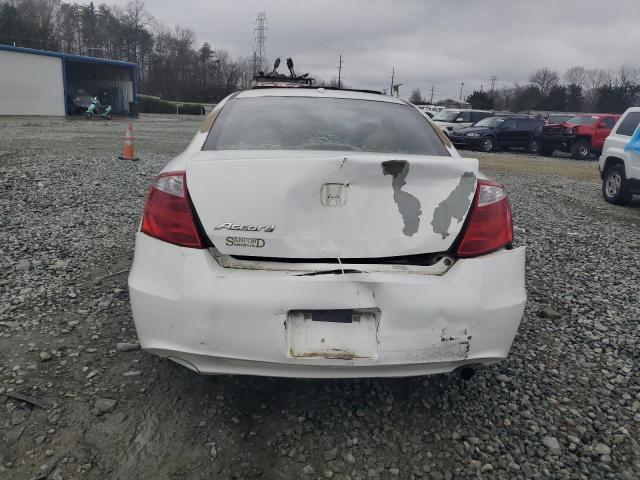 1HGCS12828A002341 - 2008 HONDA ACCORD EXL WHITE photo 6