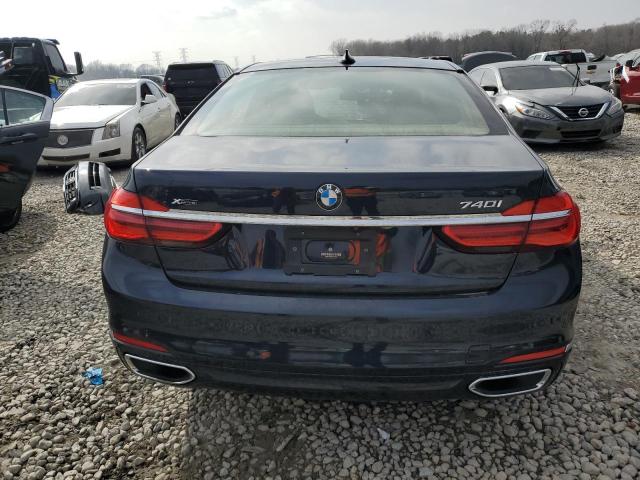 WBA7E4C52HGU99365 - 2017 BMW 740 XI BLUE photo 6