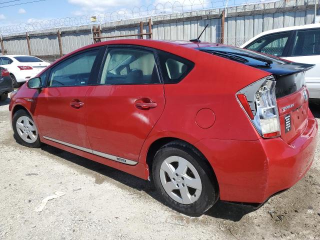 JTDKN3DU8B5303302 - 2011 TOYOTA PRIUS BURGUNDY photo 2