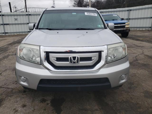 5FNYF4H58BB045393 - 2011 HONDA PILOT EXL SILVER photo 5