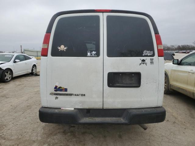 1GCSGAFX6D1103938 - 2013 CHEVROLET EXPRESS G1 WHITE photo 6