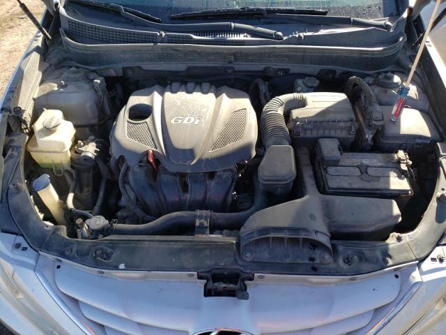 5NPEB4AC0DH558181 - 2013 HYUNDAI SONATA GLS GRAY photo 11