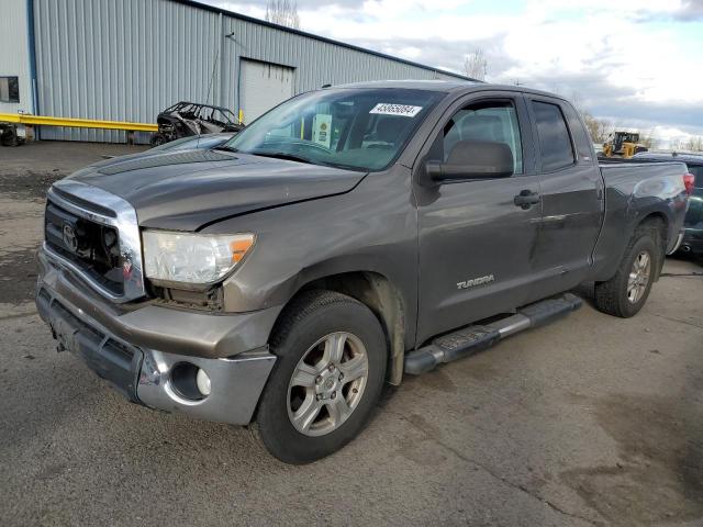 5TFRM5F16BX028680 - 2011 TOYOTA TUNDRA DOUBLE CAB SR5 BROWN photo 1