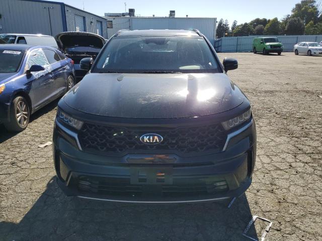 5XYRH4LF5MG011731 - 2021 KIA SORENTO EX BLACK photo 5