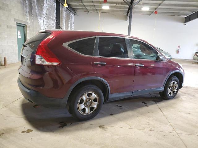 5J6RM4H31EL034255 - 2014 HONDA CR-V LX BURGUNDY photo 3