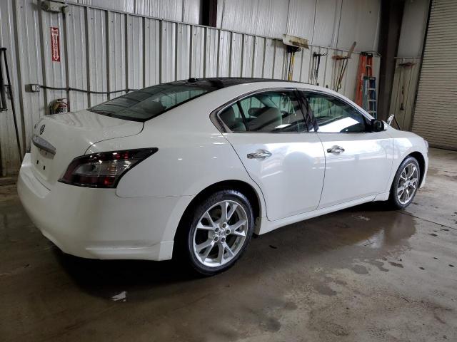 1N4AA5AP4CC818172 - 2012 NISSAN MAXIMA S WHITE photo 3