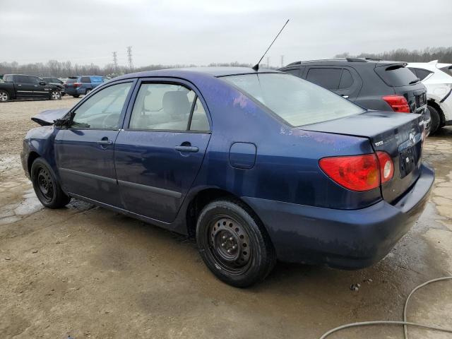 JTDBR32E630015891 - 2003 TOYOTA COROLLA CE BLUE photo 2