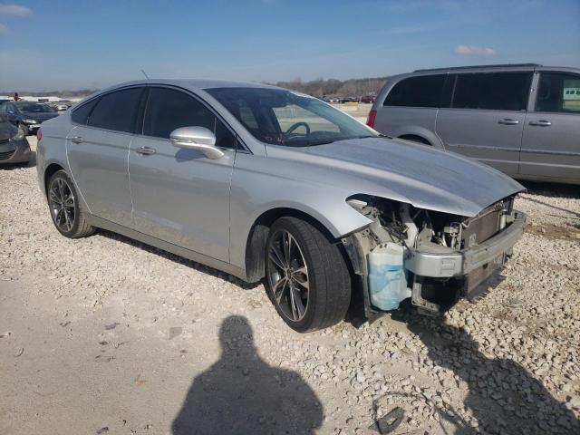 3FA6P0K99HR162616 - 2017 FORD FUSION TITANIUM SILVER photo 4