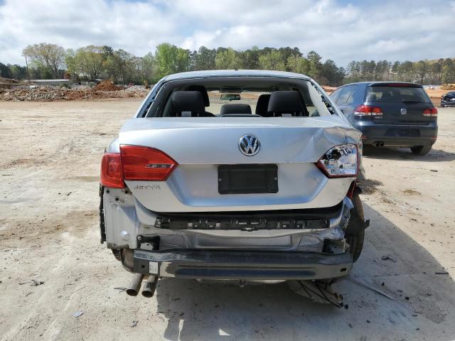 3VW2K7AJ6DM217118 - 2013 VOLKSWAGEN JETTA BASE Արծաթագույն լուսանկար 6