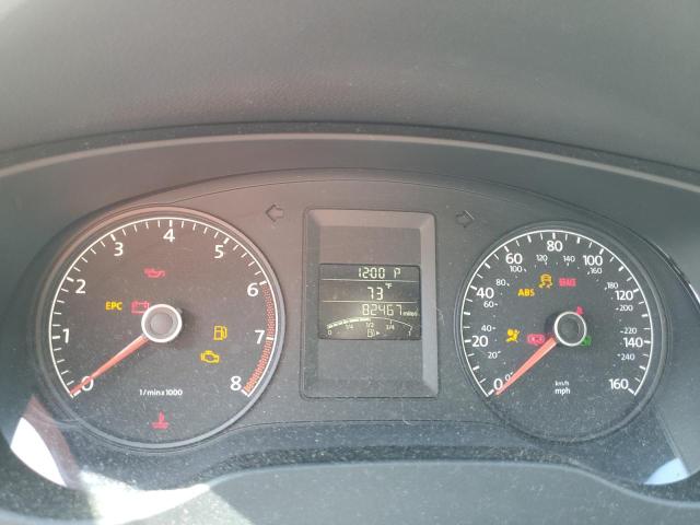 3VW2K7AJ6DM217118 - 2013 VOLKSWAGEN JETTA BASE Արծաթագույն լուսանկար 9