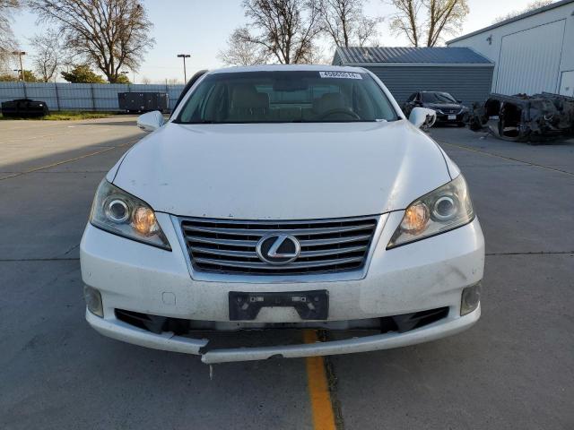 JTHBK1EG3A2359538 - 2010 LEXUS ES 350 WHITE photo 5