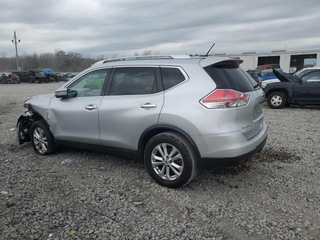 KNMAT2MT5GP716213 - 2016 NISSAN ROGUE S SILVER photo 2